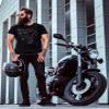 Detroit Shirts for Men - Athletic Merchandise - Detroit City Vintage Style Apparel (010. Roaring Tiger T-Shirt 2, Black, Small) view 3
