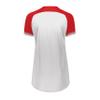 Russell Athletic Ladies Classic V-Neck Jersey White/True Red/White M view 2