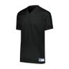 Russell Athletic Ladies Solid Flag Football Jersey, Black S view 1