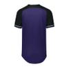 Russell Athletic Classic V-Neck Jersey Purple/Black/White L view 3