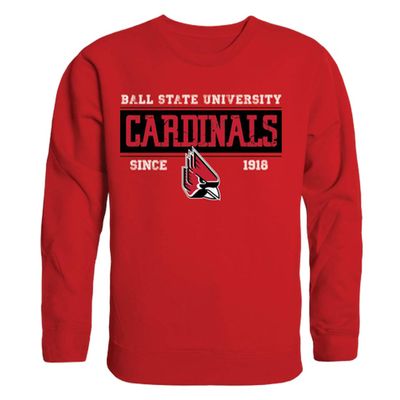 Ball State Cardinals NCAA Established Sewat Shirt - Medium, Red
