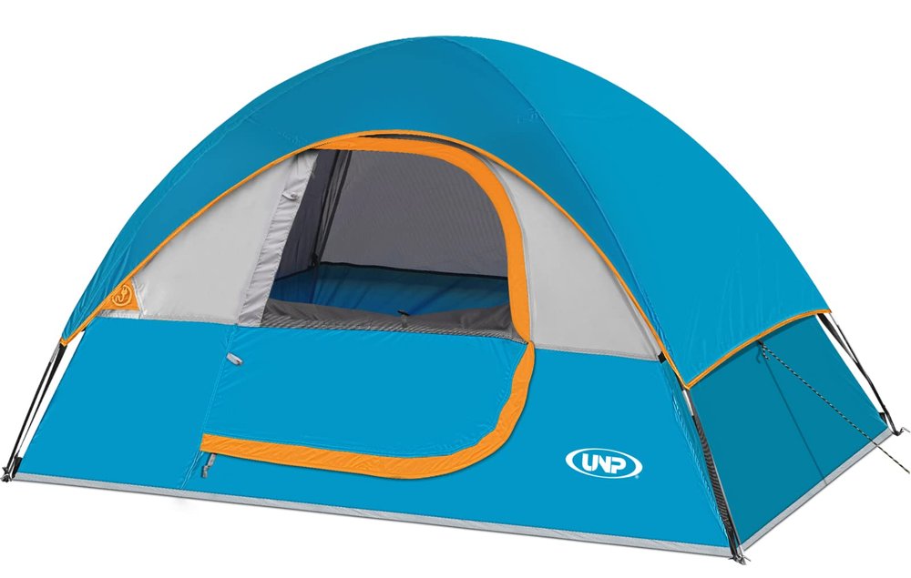 Camping Tent 2 Person, Waterproof Windproof Tent with Rainfly Easy Set up-Portable Dome Tents for Camping