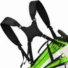 Golf Bag Strap Replacement Shoulder Adjustable Strap Padded Backpack Golf Bag Accessories for Backpack Style Golf Bag (All Black) view 1