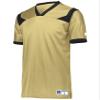 Russell Athletic Youth Phenom6 Flag Football Jersey - Premier Performance and Ultimate Gear for Young Athletes and Stylish Football Jersey for Young Players, Gt Gold/Black L view 1