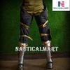 Nautical-Mart Medieval Knight Full Leg Armor Greaves Halloween Costume Silver view 2