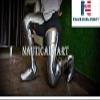 Nautical-Mart Medieval Knight Full Leg Armor Greaves Halloween Costume Silver view 4