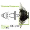 9 Speed Freewheel 11-32 9spd Epoch E-Bike Screw On view 4
