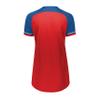 Russell Athletic Ladies Classic V-Neck Jersey True Red/Royal/White 2XL view 3