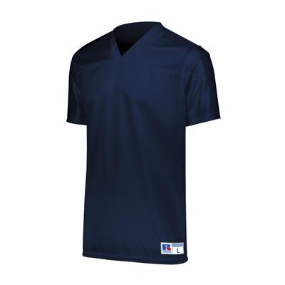 Russell Athletic Ladies Solid Flag Football Jersey, Navy S