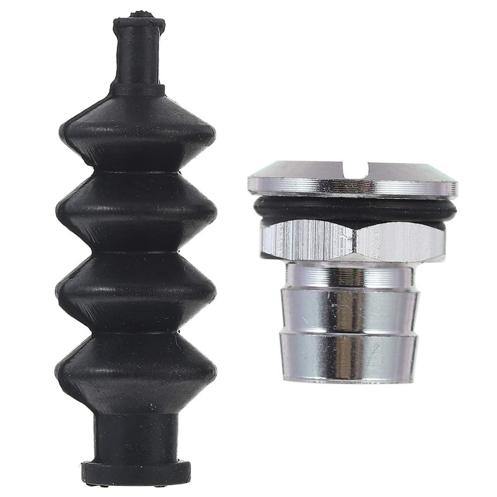 Baluue 2sets Push Rod Rubber Seal Bellow for Boat with Aluminum Ingress Prevention for