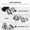 Baluue 2sets Push Rod Rubber Seal Bellow for Boat with Aluminum Ingress Prevention for view 2