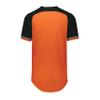 Russell Athletic Classic V-Neck Jersey Burnt Orange/Black/White XL view 2