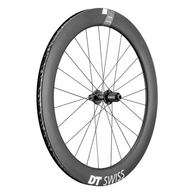 DT Swiss ARC1400 DiCut Rear Wheel - 62mm, 700c, 12 x 142mm, Centerlock, HG 11, Black