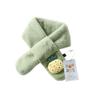 Setaria Viridis Kids Scarf Children's winter warm scarf, scarf for toddler girl warm scarf, student plush rabbit hair scarf is thickened and warm(Four colors) view 3