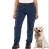 Toomett Womens Snow Pants waterproof hiking pants insulated Snowboard Outdoor Softshell ski Pants Zipper pockets,6080,Blue,20 view 1