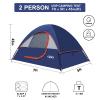 Camping Tent 2 Person, Waterproof Windproof Tent with Rainfly Easy Set up-Portable Dome Tents for Camping view 3