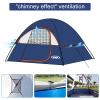 Camping Tent 2 Person, Waterproof Windproof Tent with Rainfly Easy Set up-Portable Dome Tents for Camping view 4