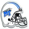 The Memory Company, NCAA Middle Tennessee State University LED Neon Light Sign | Sports Team Lamp Decor | for Office Desk, Man Cave Bar, or Bedroom Night Light view 1