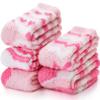 ANTSANG Fuzzy Socks for Women, Fluffy Warm Soft Slipper Socks for Winter & Home, Ideal for Teen Girls(Pink) view 1