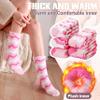 ANTSANG Fuzzy Socks for Women, Fluffy Warm Soft Slipper Socks for Winter & Home, Ideal for Teen Girls(Pink) view 3