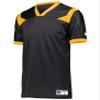 Russell Athletic Youth Phenom6 Flag Football Jersey - Premier Performance and Ultimate Gear for Young Athletes and Stylish Football Jersey for Young Players, Black/Gold M view 1