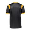 Russell Athletic Youth Phenom6 Flag Football Jersey - Premier Performance and Ultimate Gear for Young Athletes and Stylish Football Jersey for Young Players, Black/Gold M view 2