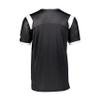 Russell Athletic Ladies Phenom6 Flag Football Jersey Elite Performance Mesh Football Shirt for Women, Perfect for Team Play & Training, Black/White XL view 2
