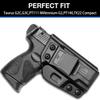 Taurus G2C Holster, G3C Holster Polymer IWB for Concealed Carry | Adj. Cant & Retention Inside Waistband Accessories |Compatible with PT111,Taurus PT140 view 2