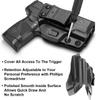 Taurus G2C Holster, G3C Holster Polymer IWB for Concealed Carry | Adj. Cant & Retention Inside Waistband Accessories |Compatible with PT111,Taurus PT140 view 4