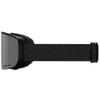 Giro Axis Ski Goggles - Snowboard Goggles for Men - Black Mono Strap with Vivid Onyx/Vivid Infrared Lenses view 2