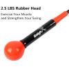 Golf Swing Trainer Aid 48"/40" Warm-Up Stick for Strength Flexibility Tempo Training Golf Practice Aid with Weighted Head Swing Corrector for Men Women view 4