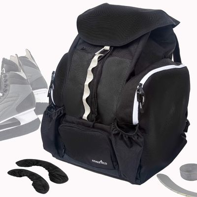 Athletico Hockey Backpack - Large Backpack to Carry Hockey Equipment Including Skates (Black)