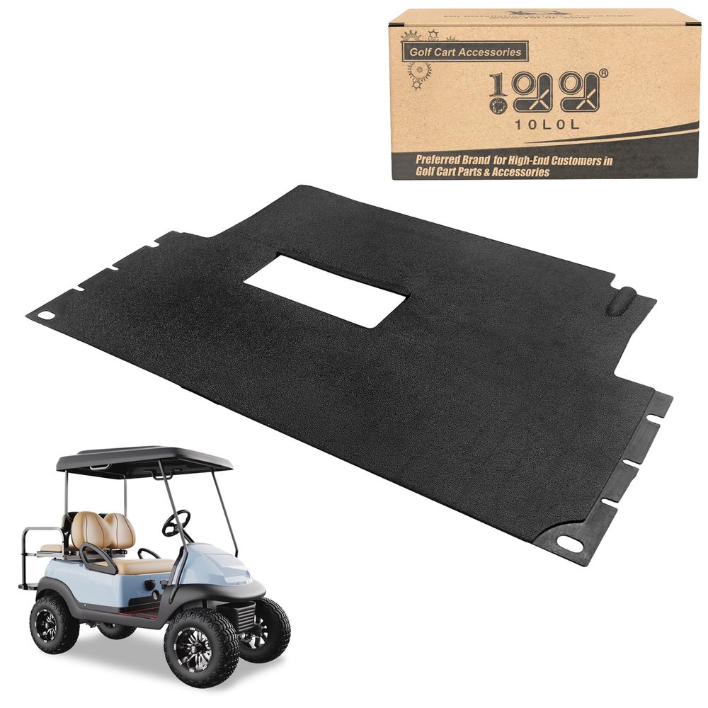 10L0L Full Coverage Liner Floor Mat for Club Car Precedent 2004-up, Club Car Tempo & Onward 2017-2022 Golf Cart, Replaces OEM# 102504801 102504802 103926401