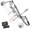 Sunya Paracord Compound Bow Sling with V2 Upgraded Magnetic Connection System. Lightweight Hands Free Shoulder Carrying Sling for Bow Hunting, Field Archery and 3D (Winterfell Camo) view 1