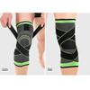 dadad Knee Pads Indoor and Outdoor Sports Knee Pads commonly Used Elastic Knee Pads Support Sleeve Basketball Volleyball Protective Gear Training Fitness,1 Piece Orange,L view 2
