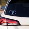 NCAA South Florida Bulls Color Team Logo Oval Sticker view 3