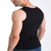 Flygo Mens Cotton Winter Warm Thermal Tank Top Fleece Lined Underwear Sleeveless Vest (Dark Grey, Large) view 3