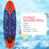 Giantex Surfboard, 6 Ft Stand Up Surfing Board w/ 3 Detachable Fins, Safety Leash, Non-Slip Lightweight Foam Surfboard for Kids, Teenager, Adults (Red) view 4