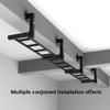Pull Up Bars Hua Heavy-Duty Wall-Mounted Horizontal Bar, Safety Steel, Home Gym Multi-Purpose Muscle Strength Training Equipment, Load 300kg, Length 98cm/211cm/314cm (Size : 314x32x35cm) view 4