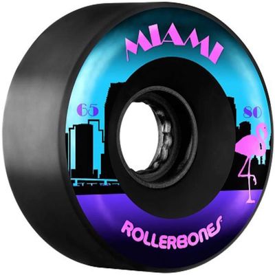 Miami Bones Outdoor Roller Skate Wheels (Set of 8)