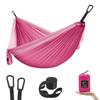GRASSMAN Kids Hammock-Small Camping hammocks, Portable Camping Gear for Child Indoor/Outdoor use, with Tree Straps & Carabiners Pink view 1