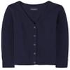 The Children's Place Girls' Uniform V Neck Cardigan Tidal XL (14) view 1