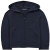 The Children's Place Girls' Uniform French Terry Zip Up Hoodie Tidal XL (14) view 1