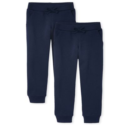 The Children's Place girls Active Jogger Pants, Tidal 2 Pack, X-Small US
