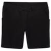 The Children's Place Girls Active French Terry Shorts, Black Single, Medium view 1