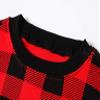 Family Feeling Little Girls Boys Long Sleeve Christmas Holiday Plaid Red Pajamas Sets Cotton Pyjamas Kids Pjs Size 5 view 4
