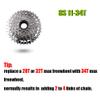 DRIFT MANIAC 8 Speed Freewheel 11-34 Epoch E-Bike Sprocket 8spd view 4
