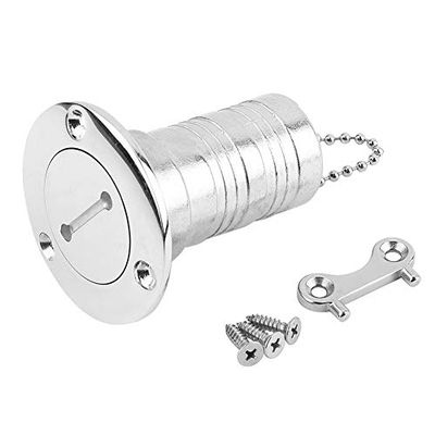Boat Fuel for Marine Yacht, 316 Stainless Steel 1.5in Boat Deck Fill Filler Fuel Accessories