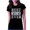 100% Cotton Womens Best Mom Ever Shirt Funny Mommy T-Shirt XL Black view 1