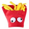 Amosfun Halloween Party Hat French Fries Shape Headpiece Costume Photo Prop for Kids and Adults Food Theme Accessory view 1